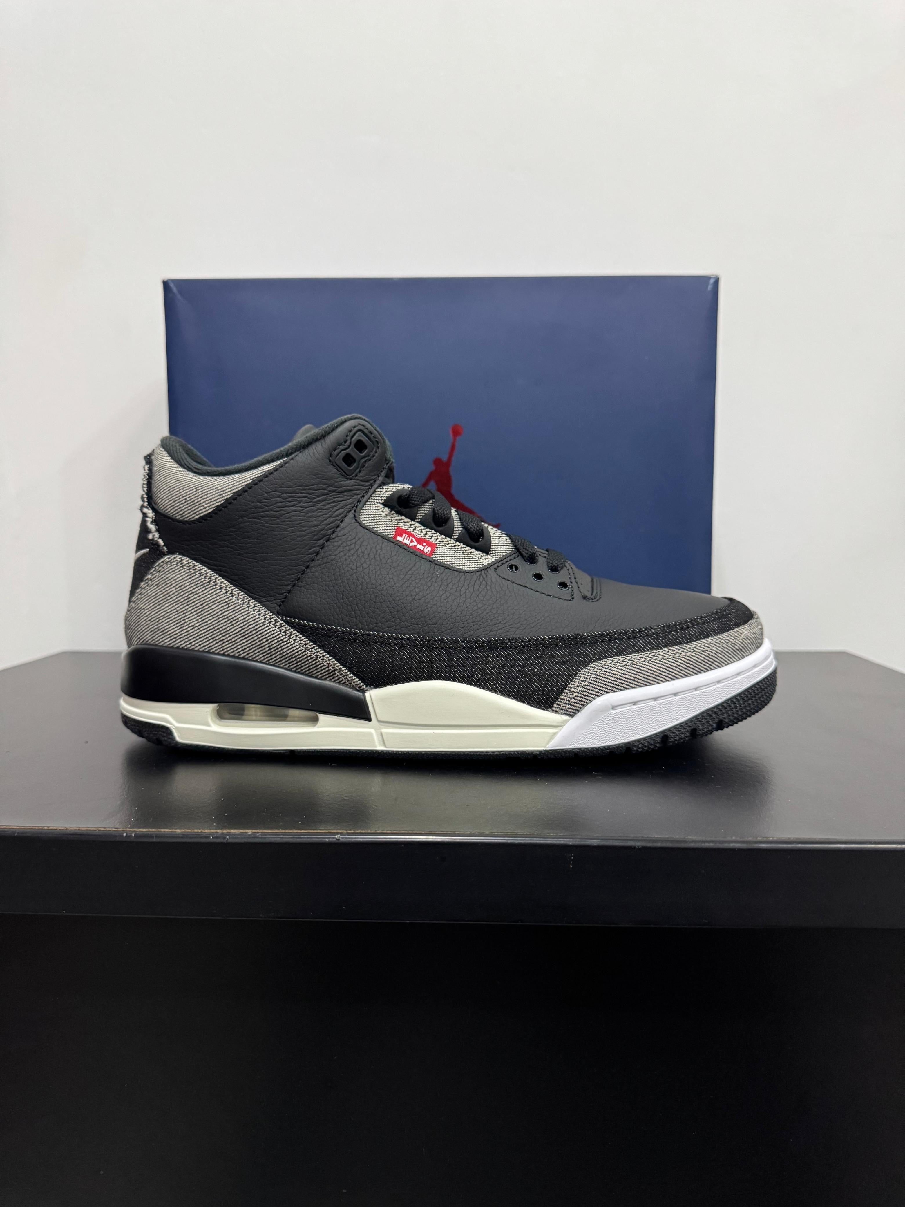 Jordan 3 Levi’s Black