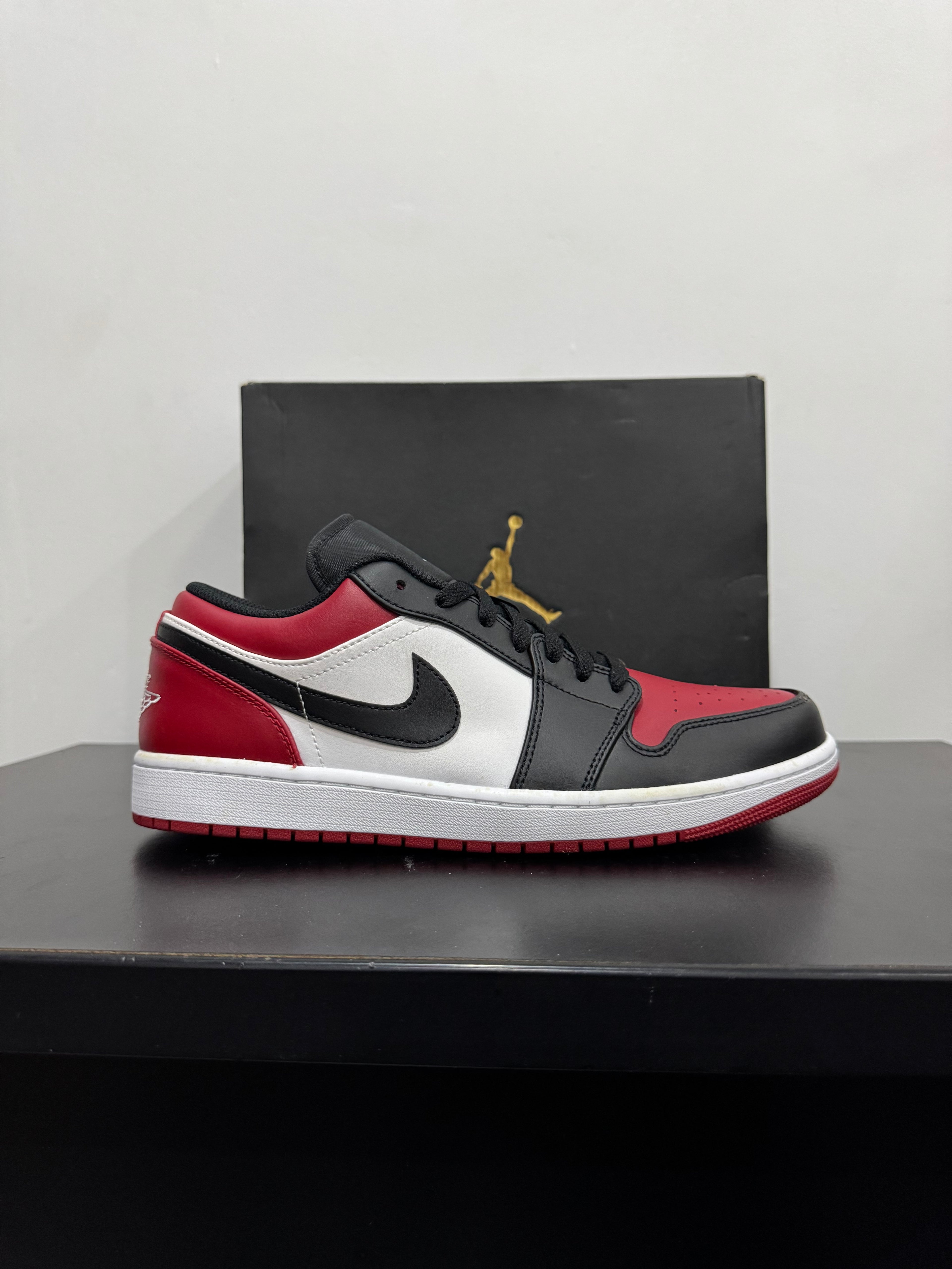 Jordan 1 Low Bred Toe