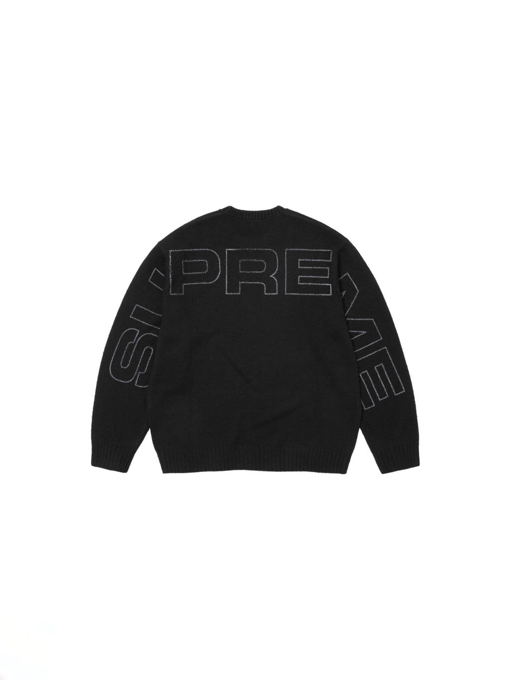 Supreme pilled sweater Black Stone