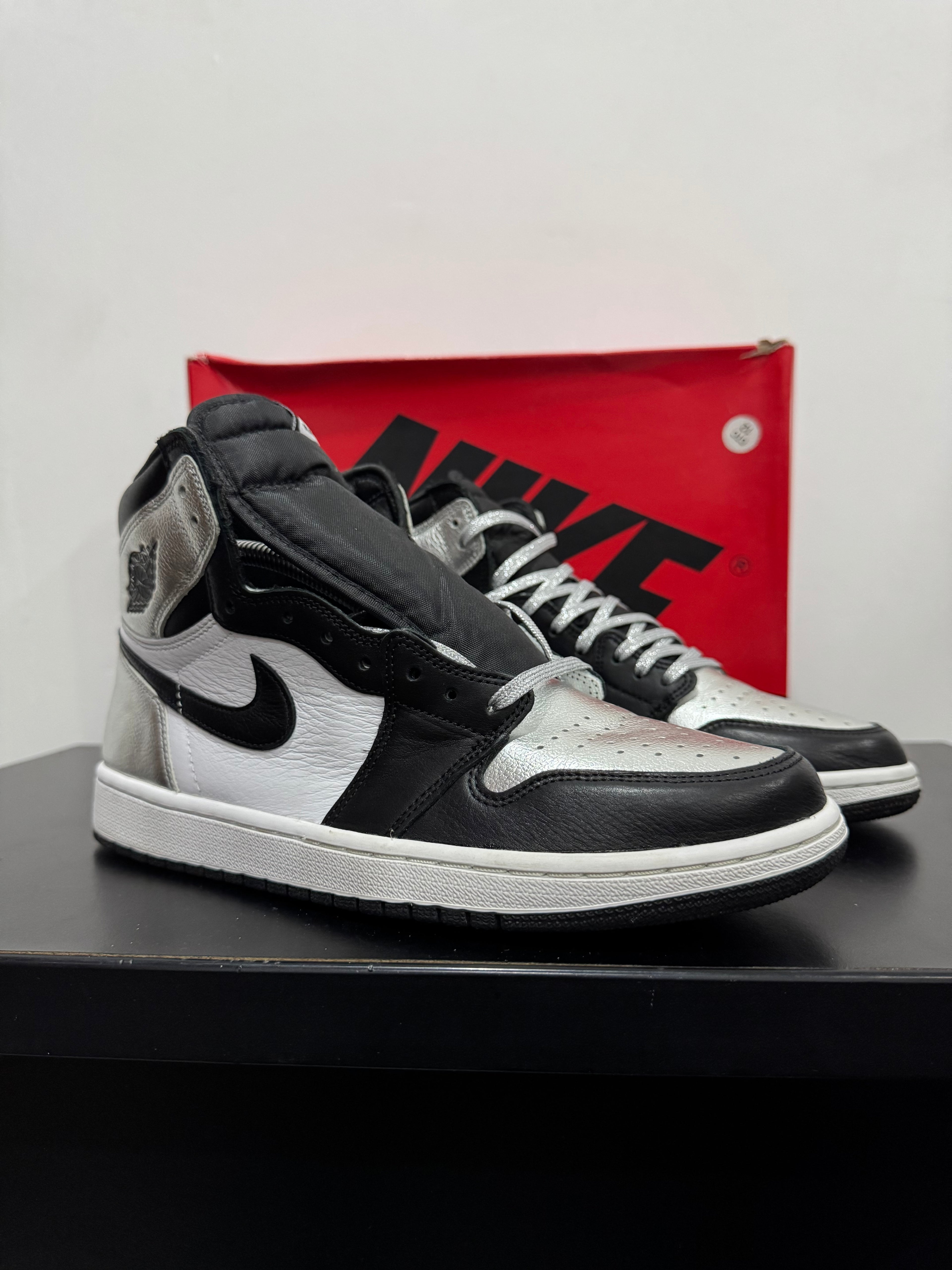 Jordan 1 High Silver Toe