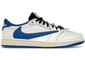 Jordan 1 Retro Low OG SP Fragment x Travis Scott Sail, azul militar