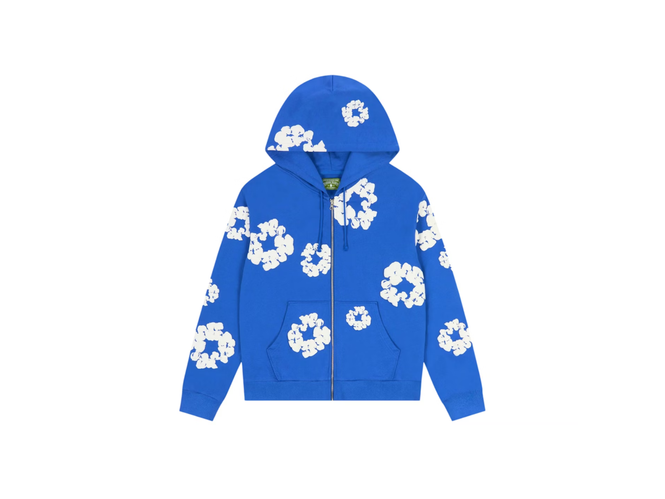 Denim tears Zip hoodie Blue