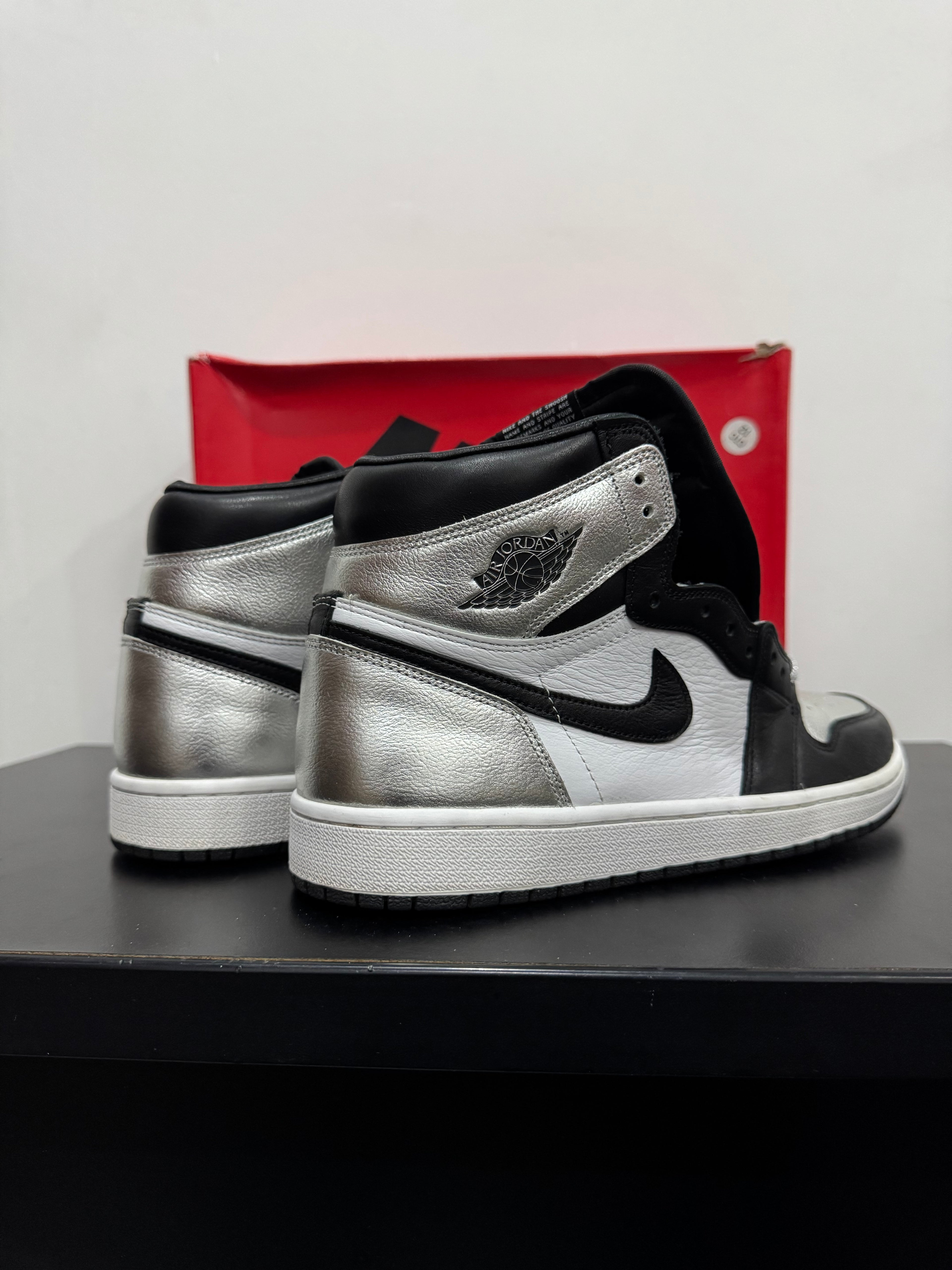Jordan 1 High Silver Toe