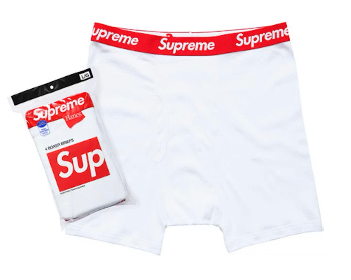Supreme Boxers White 4pz