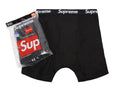 Supreme Boxers Black 4pz