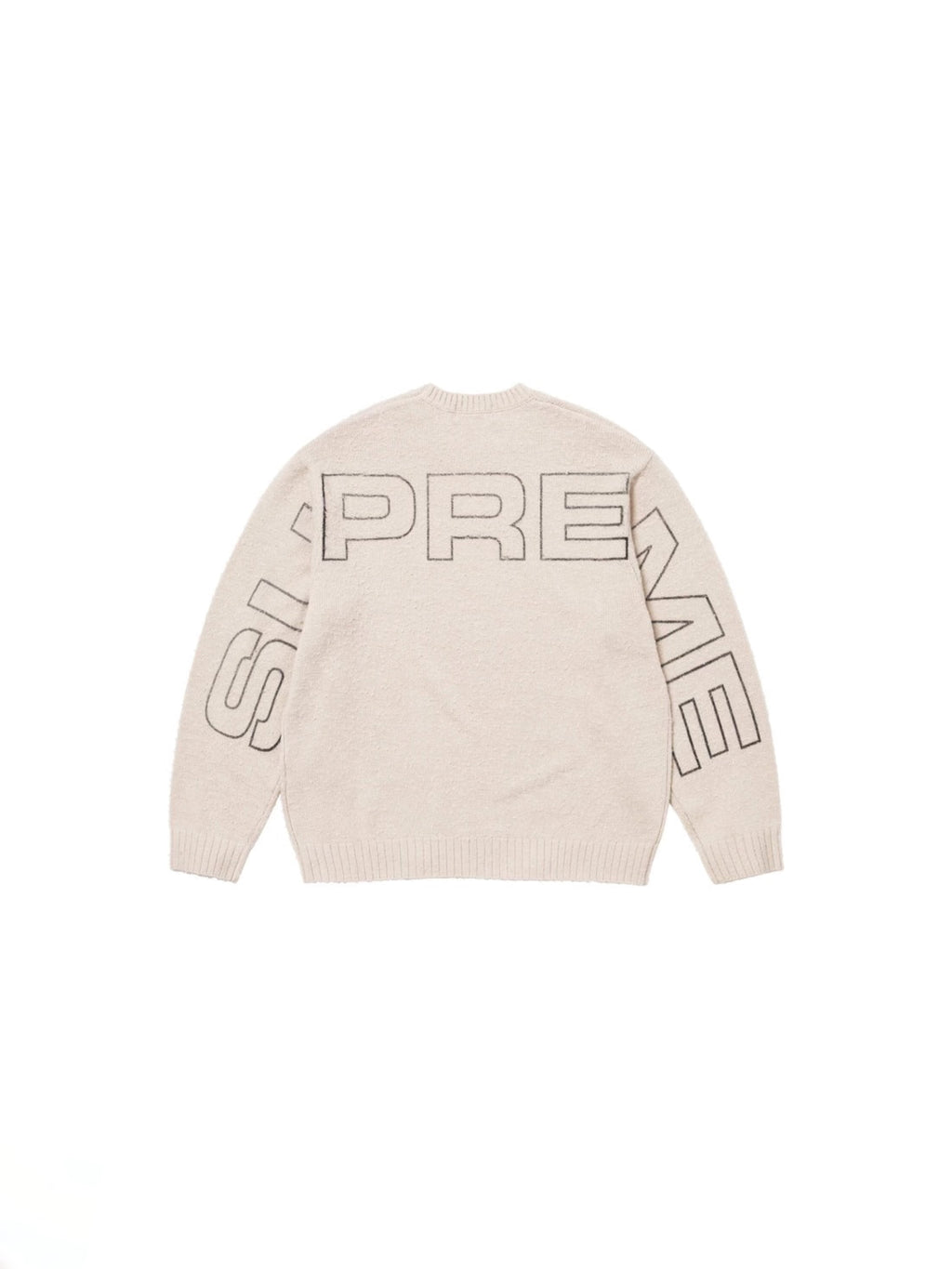 Supreme pilled sweater Stone
