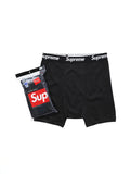 Supreme Boxers Black 4pz