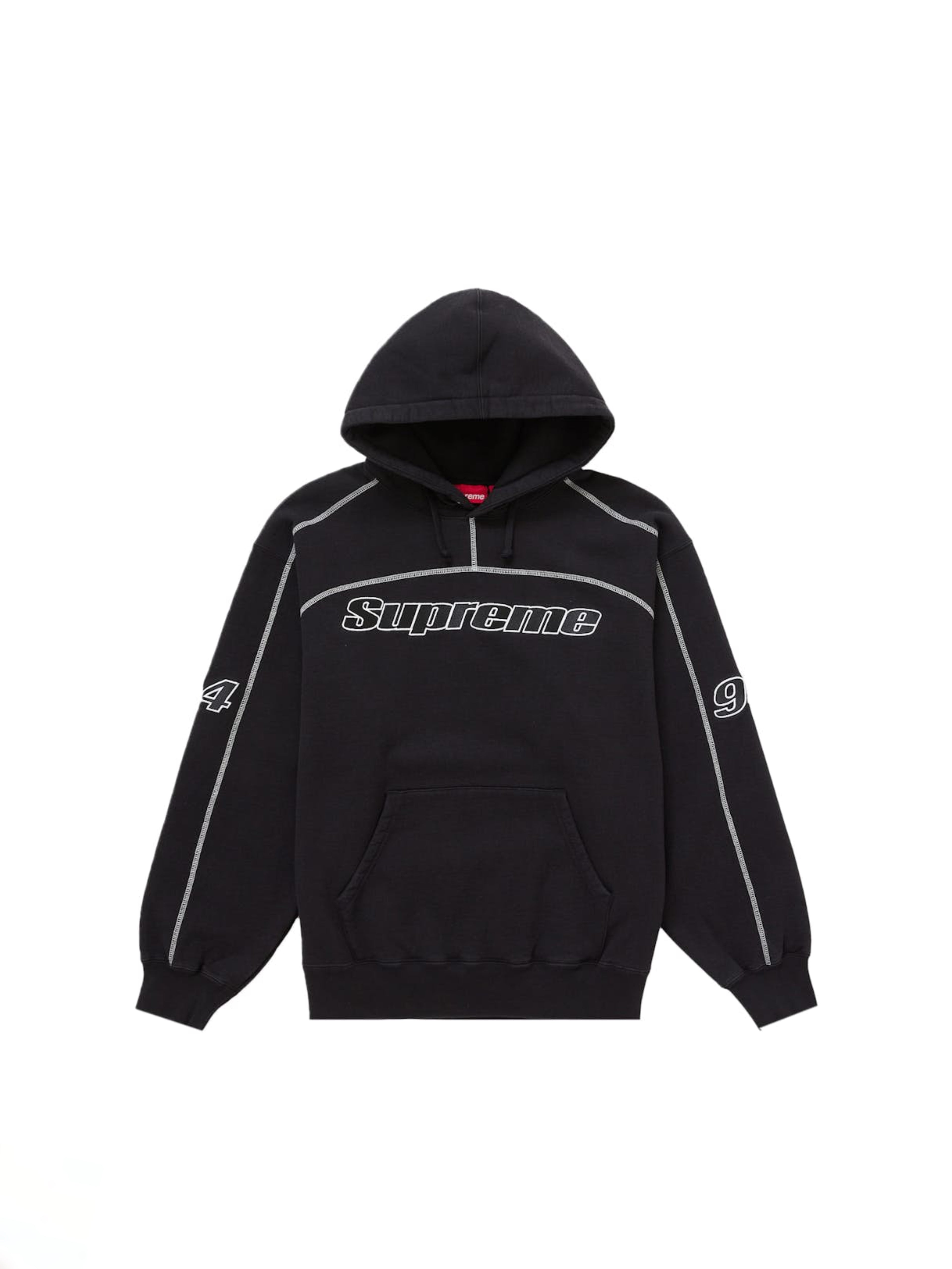Supreme overlock hooded Sweatshirt